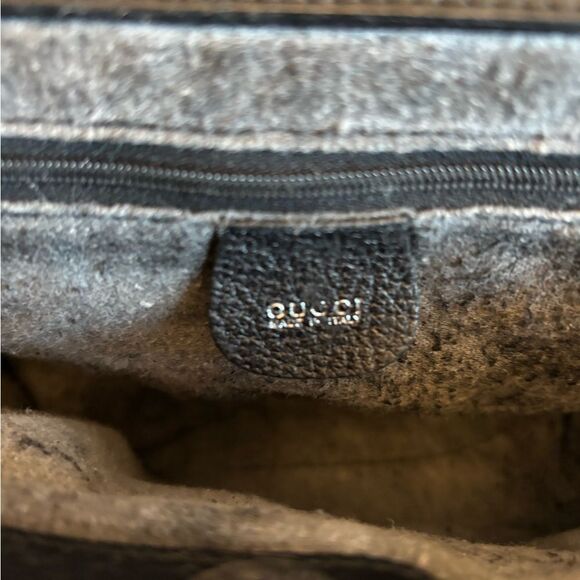 Authentic Gucci leather tote - Picture 9 of 10